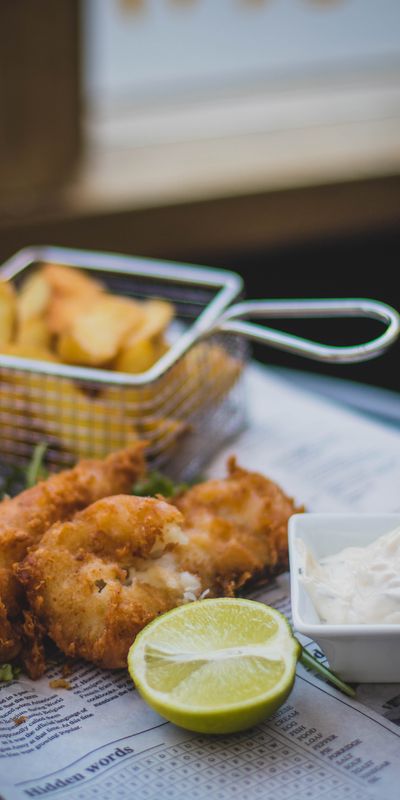 Fresh seafood prepared daily
